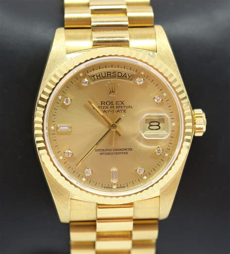 rolex day date 18038 diamond dial|rolex 18038 oyster perpetual datejust.